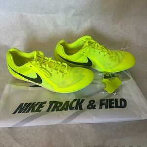 Nike Zoom Rival track and field multi event spikes with a bag